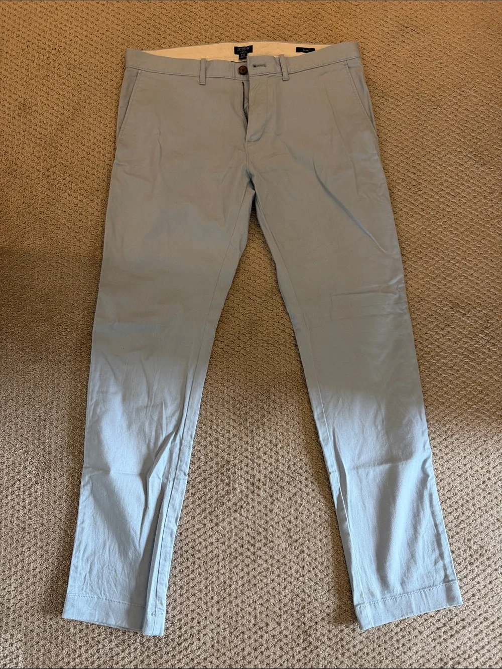 J. Crew Light Blue Men’s Slim Chinos